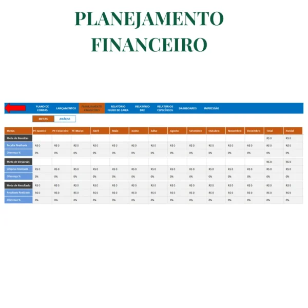 Planejamento financeiro completo com dashboard V1.0 - Image 5