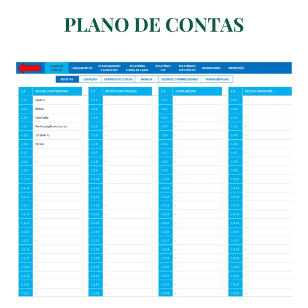 Planejamento financeiro completo com dashboard V1.0 - Image 6