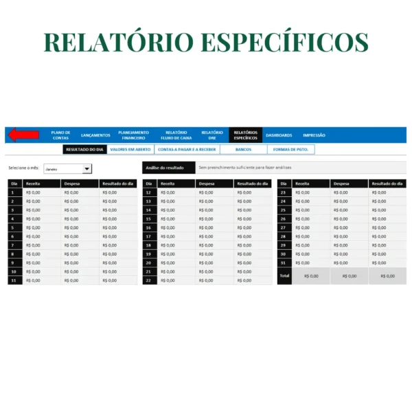 Planejamento financeiro completo com dashboard V1.0 - Image 8