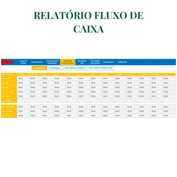 Planejamento financeiro completo com dashboard V1.0 - Image 9