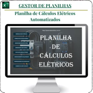 Planilha de Cálculos Elétricos em Excel